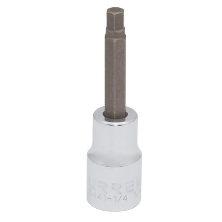 Urrea 1/2" drive, hexagonal short bit socket 1/4" 5441-1/4